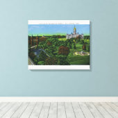 Toile Vue du terrain du Capitole de l'Etat, Arc commémor (Insitu (Plancher de Bois))