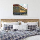 Toile Vue du train électrique du Nord (Insitu(Chambre))