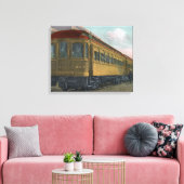 Toile Vue du train électrique du Nord (Insitu(Salon))