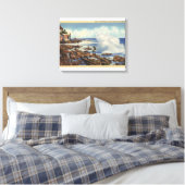 Toile Vue d'un littoral typique (Insitu(Chambre))