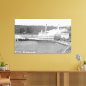 Toile Vue d'un Plante papier (Insitu(Salon))