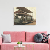Toile Vue d'un téléphérique à deux ponts (Insitu(Salon))