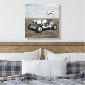 Toile Vue d'un véhicule lunaire 1 G (Insitu(Chambre))