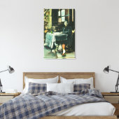 Toile Vue d'un vendeur chinois de Fortune (Insitu(Chambre))