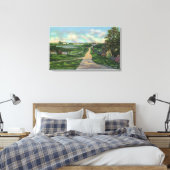 Toile Vue d'une ancienne voie de Cape Cod (Insitu(Chambre))