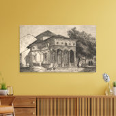 Toile Vue d'une église à Bucarest (Insitu(Salon))