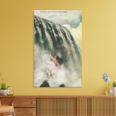 Toile Vue d'une femme aux chutes (Insitu(Salon))