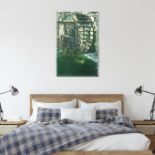 Toile Vue d'une roue d'eauRedding, CA (Insitu(Chambre))