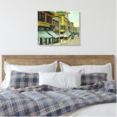 Toile Vue d'une rue Chinatown (Insitu(Chambre))
