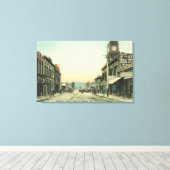 Toile Vue d'une rue d'affairesSan Luis Obispo, CA (Insitu (Plancher de Bois))