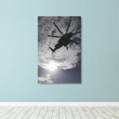 Toile Vue en angle faible d'un CH-53E (Insitu (Plancher de Bois))
