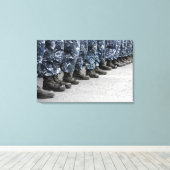 Toile Vue en faible section des marins (Insitu (Plancher de Bois))