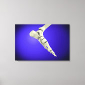 Toile Vue En Rayon X Du Pied Humain 2 (Recto)