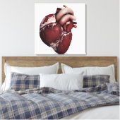 Toile Vue En Trois Dimensions Du Coeur Humain, Avant (Insitu(Chambre))