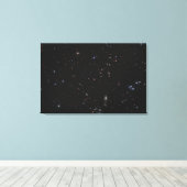 Toile Vue Entre Les Constellations Pisces & Andromeda (Insitu (Plancher de Bois))