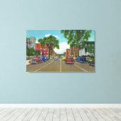 Toile Vue Est de Genesee Street (Insitu (Plancher de Bois))