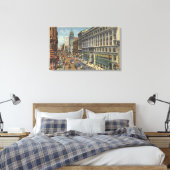 Toile Vue Est du marché St de Powell St (Insitu(Chambre))