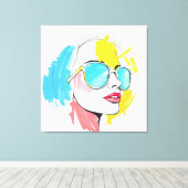 Toile Vue estivale (Insitu (Plancher de Bois))