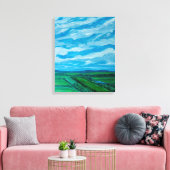 TOILE VUE ÉTÉ (Insitu(Salon))