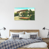 Toile Vue extérieure de Carnegie LibraryLakeport, CA (Insitu(Chambre))