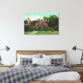 Toile Vue extérieure de Hearst Hall, U de CA (Insitu(Chambre))