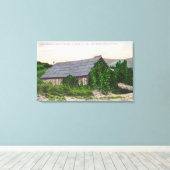 Toile Vue extérieure de James Marshall Cabine (Insitu (Plancher de Bois))