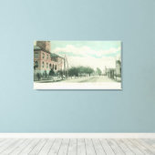 Toile Vue extérieure de la bibliothèque publique sur Pèr (Insitu (Plancher de Bois))