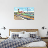Toile Vue extérieure de la gare 2 (Insitu(Chambre))