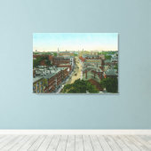 Toile Vue extérieure de la maison de Longfellow (Insitu (Plancher de Bois))