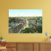 Toile Vue extérieure de la maison de Longfellow (Insitu(Salon))