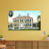 Toile Vue extérieure de la maison de Longfellow # 2 (Insitu(Salon))