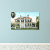 Toile Vue extérieure de la maison de Longfellow # 2 (Insitu (Plancher de Bois))