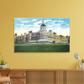 Toile Vue extérieure de la maison de printemps de Pologn (Insitu(Salon))