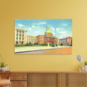 Toile Vue extérieure de la Maison d'Etat sur le phare (Insitu(Salon))