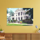 Toile Vue extérieure de la maison du commandant, cour de (Insitu(Salon))