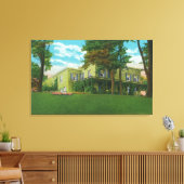 Toile Vue extérieure de la maison Marshall (Insitu(Salon))