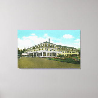 Toile Vue extérieure de la maison Twin Mt