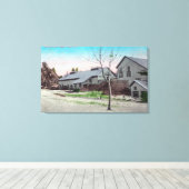 Toile Vue extérieure de la mine Empire (Insitu (Plancher de Bois))