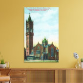 Toile Vue extérieure de la Nouvelle église du Vieux-Sud (Insitu(Salon))