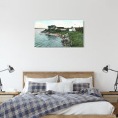 Toile Vue extérieure de la Pearl House (Insitu(Chambre))