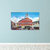 Toile Vue extérieure de la salle Faneuil (Insitu (Plancher de Bois))