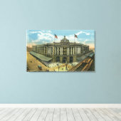 Toile Vue extérieure de la station sud n° 3 (Insitu (Plancher de Bois))