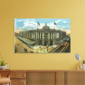 Toile Vue extérieure de la station sud n° 3 (Insitu(Salon))