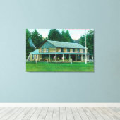 Toile Vue extérieure de la taverne Elk Creek (Insitu (Plancher de Bois))