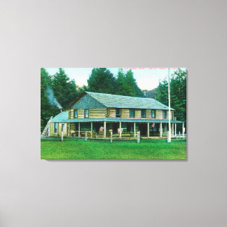 Toile Vue extérieure de la taverne Elk Creek