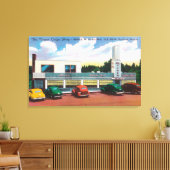 Toile Vue extérieure de la tour Coffee Shop (Insitu(Salon))