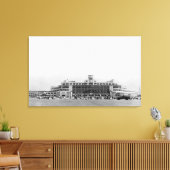 Toile Vue extérieure de l'aéroport international de Seat (Insitu(Salon))