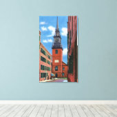 Toile Vue extérieure de l'ancienne église du Nord (Insitu (Plancher de Bois))