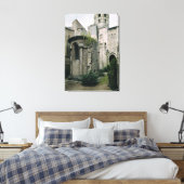 Toile Vue extérieure de l'apsidiole de l'abbaye (Insitu(Chambre))