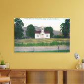 Toile Vue extérieure de l'école publique (Insitu(Salon))